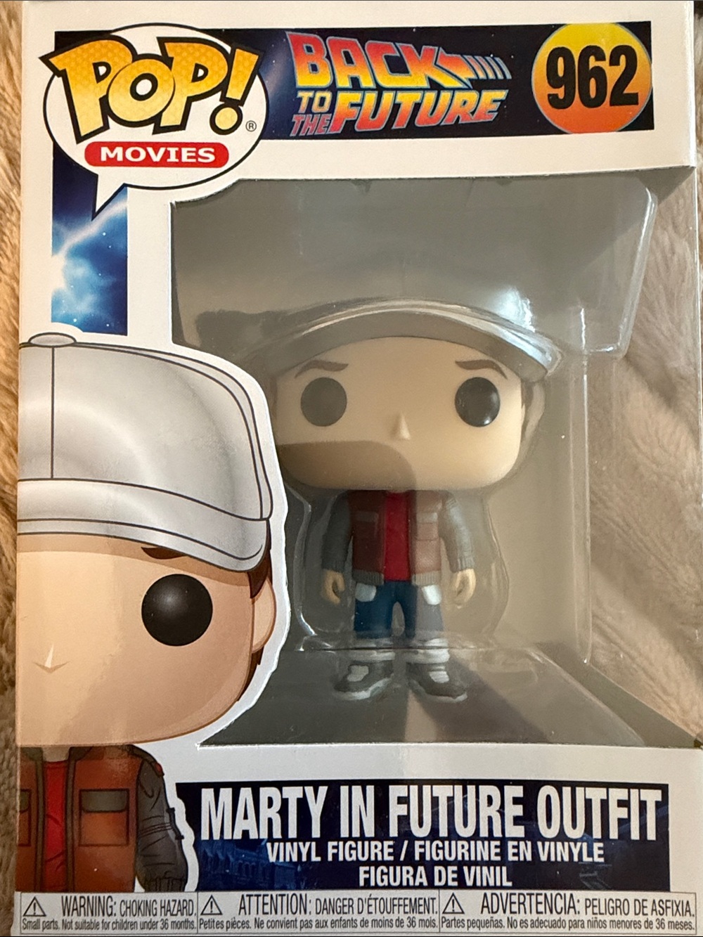 Funko Pop Back to the Future Marty in Future Outfit #962